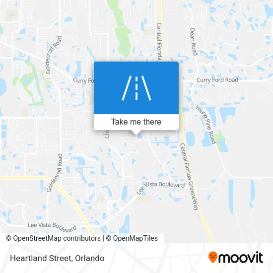 Heartland Street map
