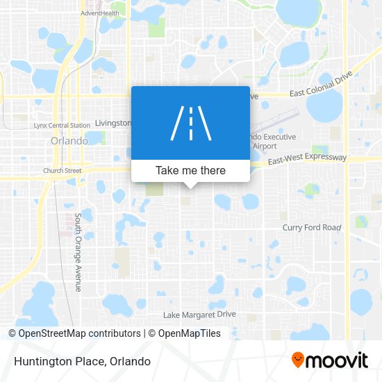 Mapa de Huntington Place