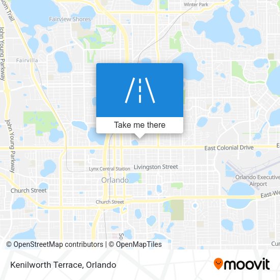 Kenilworth Terrace map