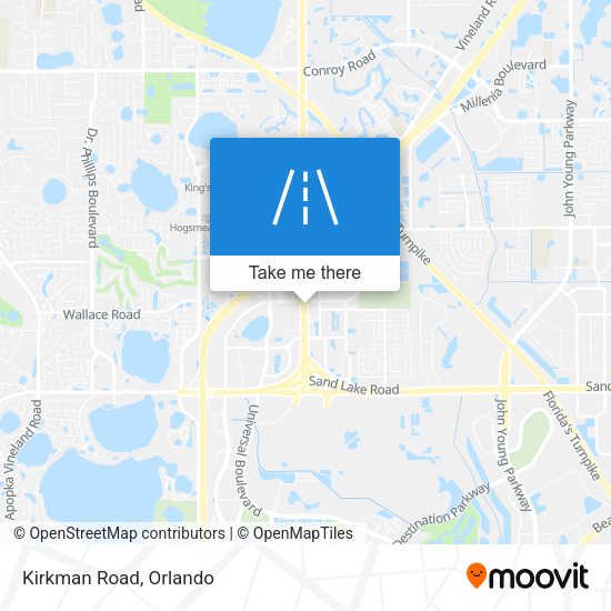 Mapa de Kirkman Road