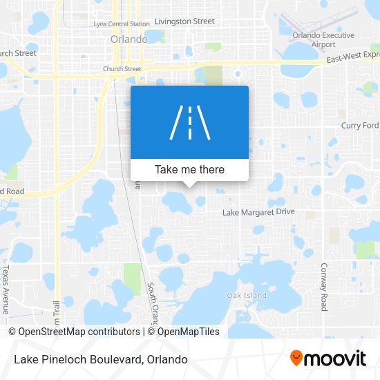 Mapa de Lake Pineloch Boulevard