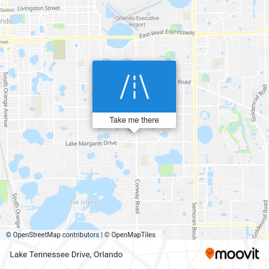 Mapa de Lake Tennessee Drive