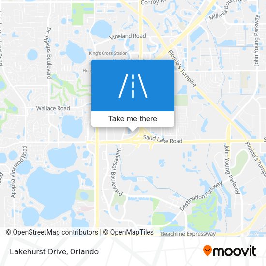 Mapa de Lakehurst Drive