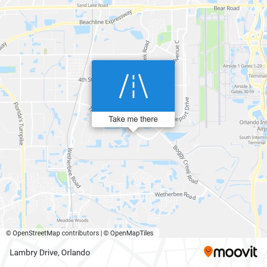 Mapa de Lambry Drive