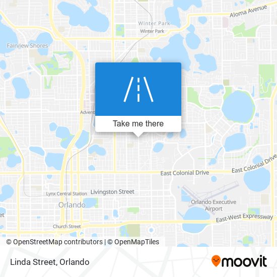 Linda Street map