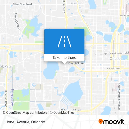 Mapa de Lionel Avenue