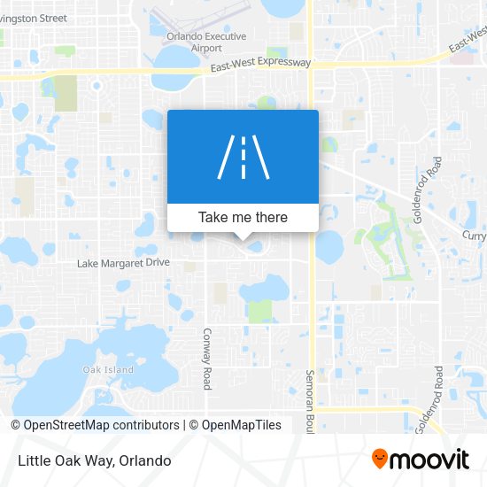 Mapa de Little Oak Way