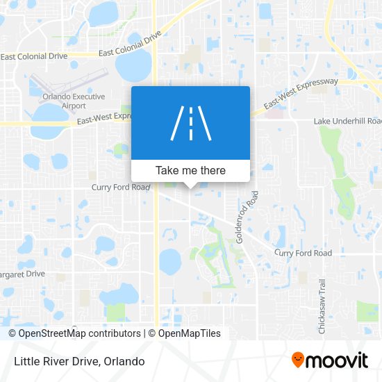 Mapa de Little River Drive