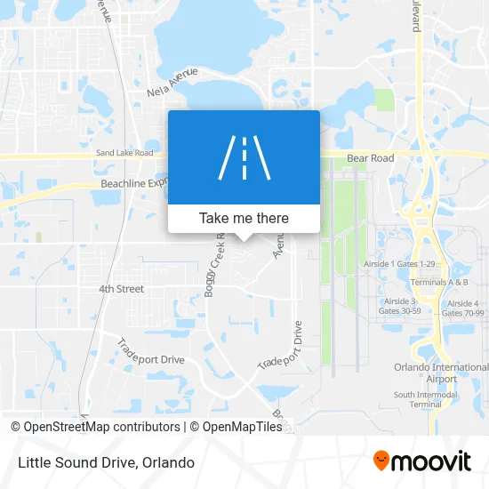Little Sound Drive map