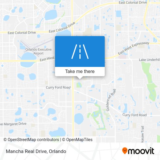 Mapa de Mancha Real Drive