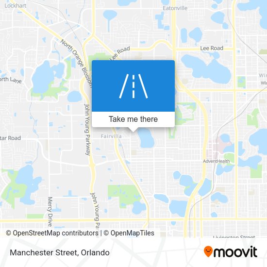 Mapa de Manchester Street