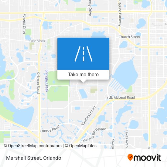 Mapa de Marshall Street