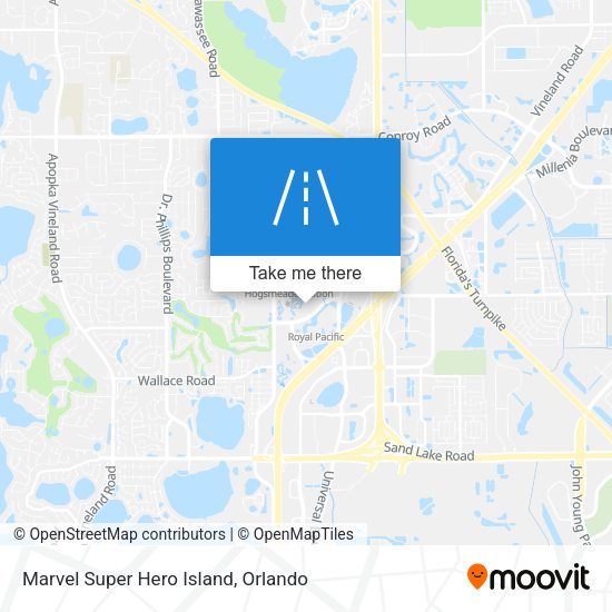 Marvel Super Hero Island map