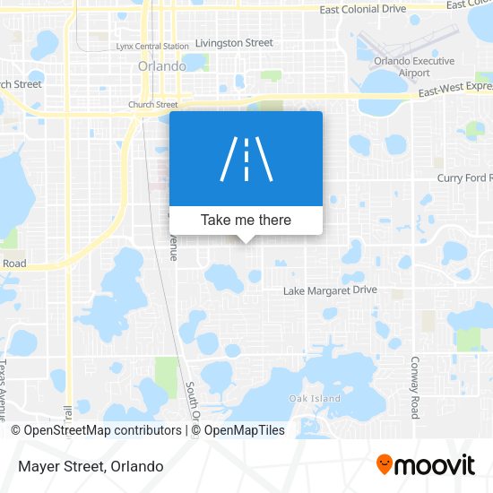Mapa de Mayer Street