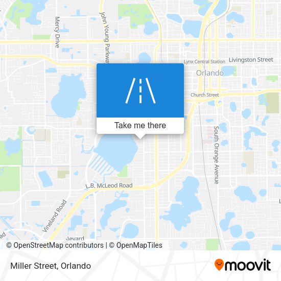 Mapa de Miller Street