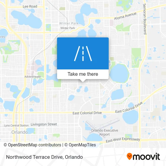 Northwood Terrace Drive map