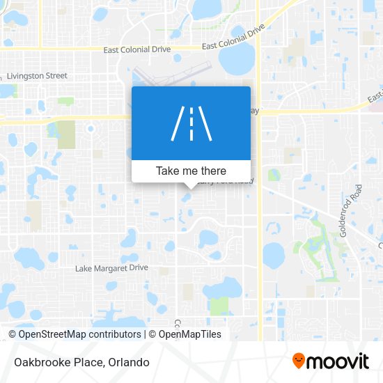 Mapa de Oakbrooke Place
