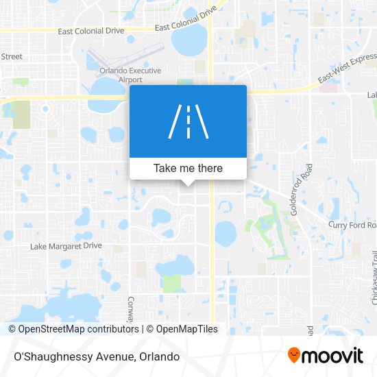 O'Shaughnessy Avenue map