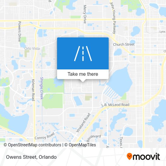 Mapa de Owens Street