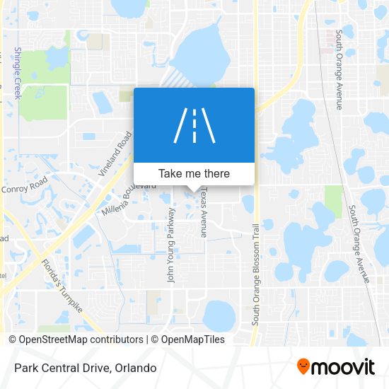 Mapa de Park Central Drive