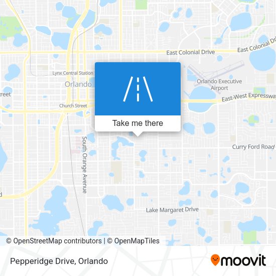 Mapa de Pepperidge Drive