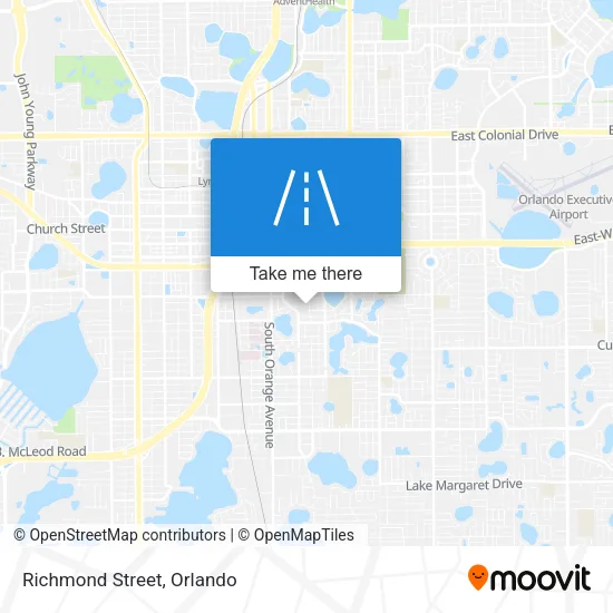 Richmond Street map