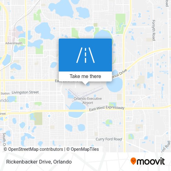 Mapa de Rickenbacker Drive