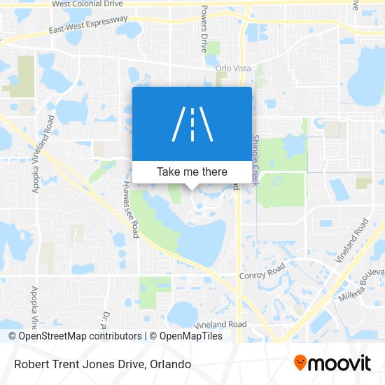 Robert Trent Jones Drive map