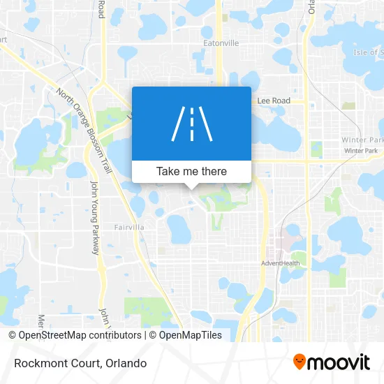 Rockmont Court map