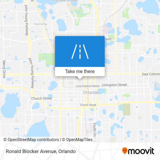 Ronald Blocker Avenue map