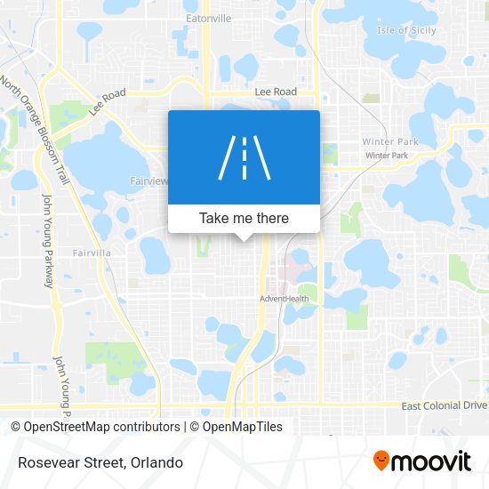 Mapa de Rosevear Street