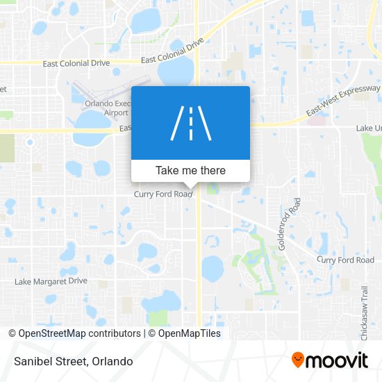 Sanibel Street map