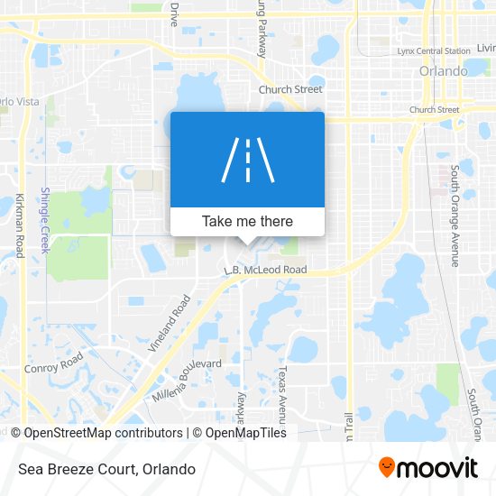 Mapa de Sea Breeze Court