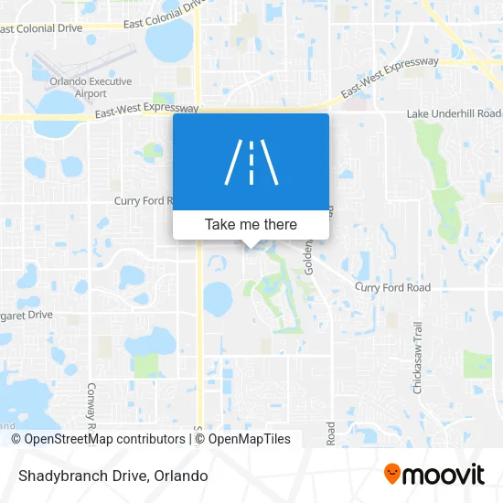 Shadybranch Drive map
