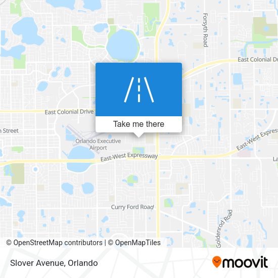 Mapa de Slover Avenue