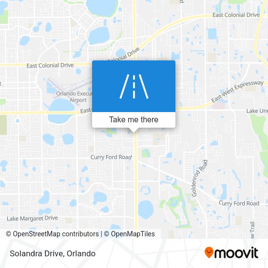 Mapa de Solandra Drive