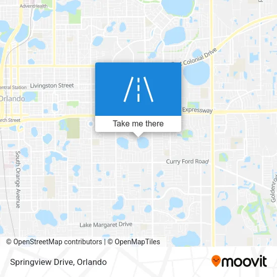 Springview Drive map