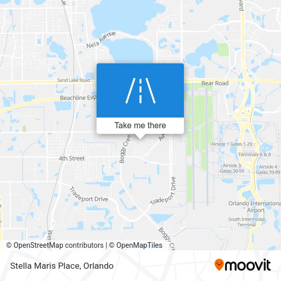 Stella Maris Place map
