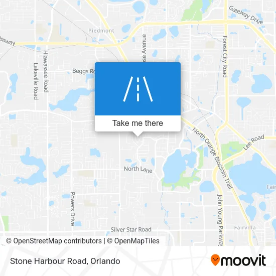 Stone Harbour Road map