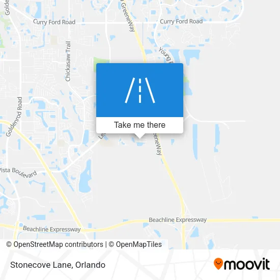 Stonecove Lane map