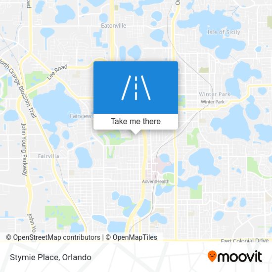 Mapa de Stymie Place