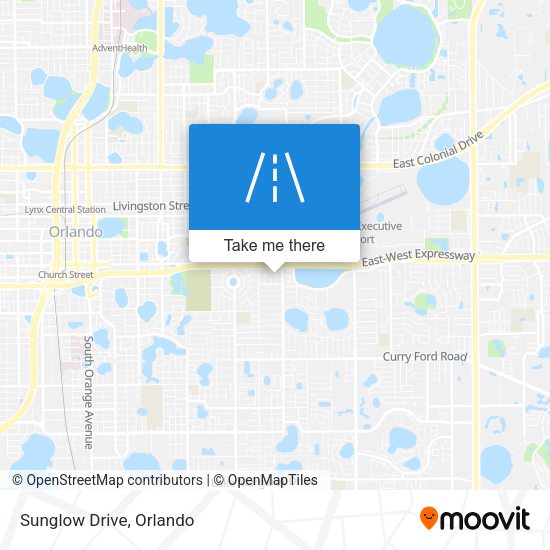 Mapa de Sunglow Drive