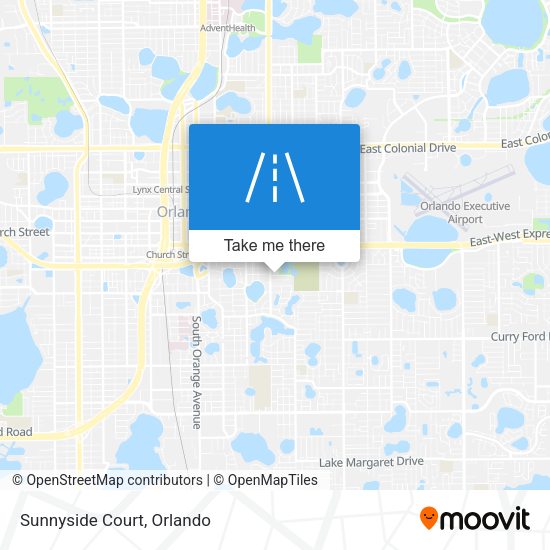 Mapa de Sunnyside Court