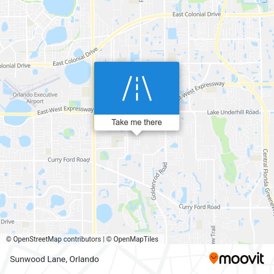 Sunwood Lane map