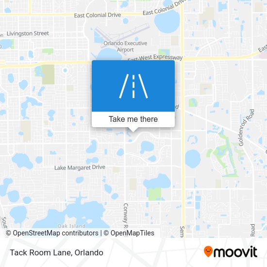 Mapa de Tack Room Lane
