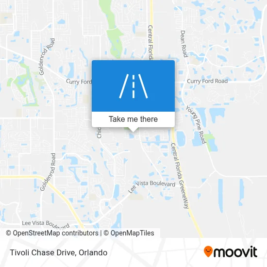 Tivoli Chase Drive map