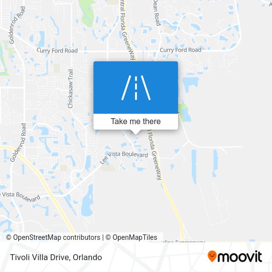 Mapa de Tivoli Villa Drive