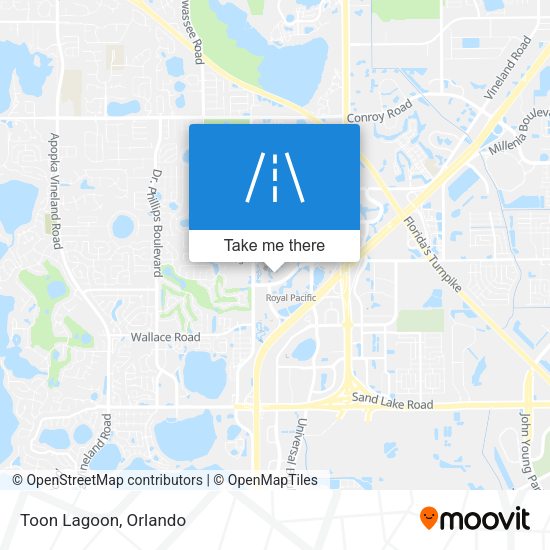 Mapa de Toon Lagoon