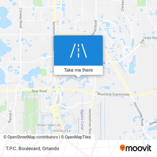 Mapa de T.P.C. Boulevard