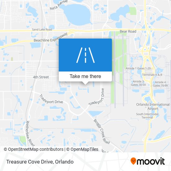 Mapa de Treasure Cove Drive